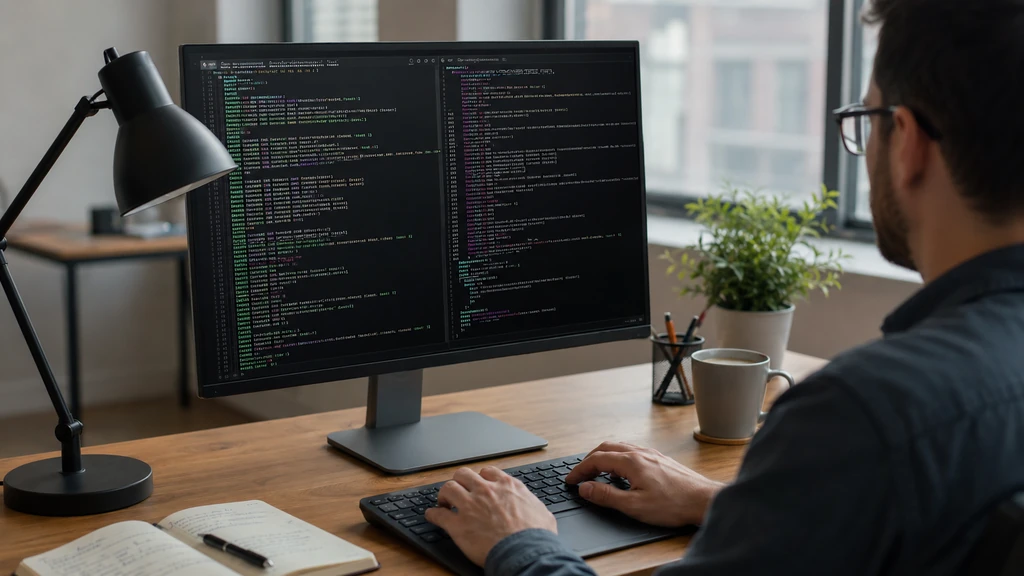 Développeur utilisant la commande sed sous Linux pour modifier du texte dans un terminal